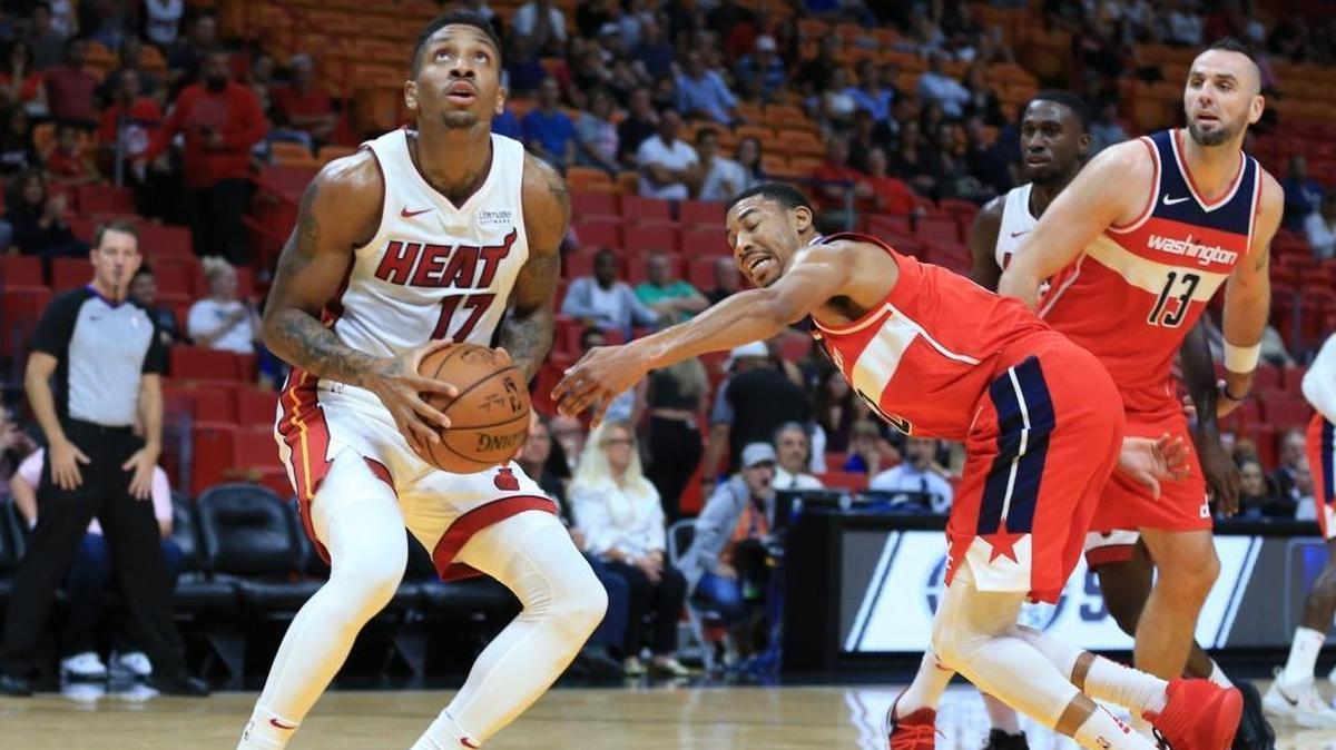 Miami Heat guard Rodney McGruder has been sidelined all season after undergoing left tibia surgery last October. McGruder went through his first full practice on Monday, Feb. 12, 2018, and appears to be on track to return to action after the All-Star Game.