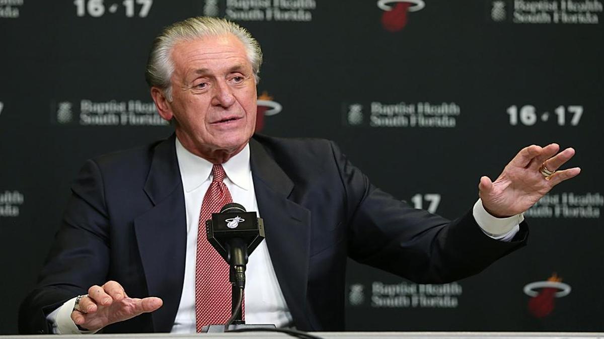 Describing Thursday’s trade deadline as “boring,” Heat president Pat Riley said he did not make a deal partly because he wants to see how his team plays over the final 25 games after a stretch of winning 14 of its last 16.