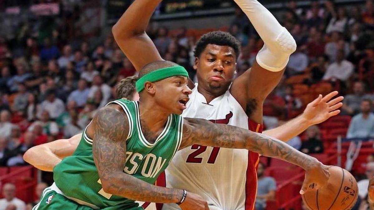 Heat center Hassan Whiteside, the league leader in blocked shots last season, has replaced the team’s old philosophy of drawing charges as the primary deterrent for Miami in the paint.