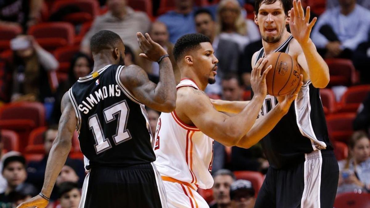 Forward Jarnell Stokes, center, was traded to the New Orleans Pelicans for a conditional second-round pick.