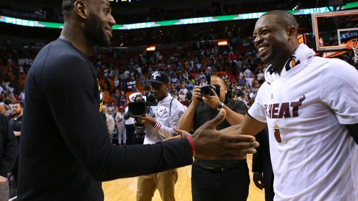 Rumors of a LeBron James-Dwyane Wade reunion in Cleveland would only happen if James agreed to take less money on his next contract.