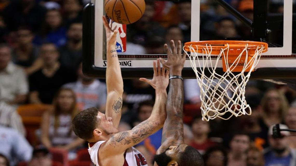 Heat guard Tyler Johnson had surgery Wednesday to repair a torn rotator cuff in his left shoulder.