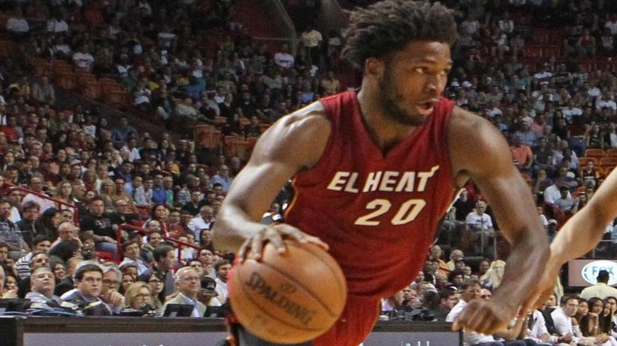 The Heat’s Justise Winslow is third among NBA rookies in minutes played.