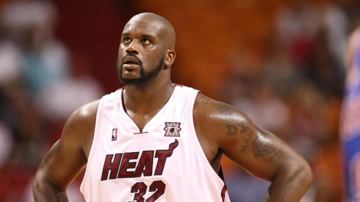 Shaquille O'Neal, who lead the Heat to an NBA title in 2006, is still among the franchise leaders in many statistical categories.