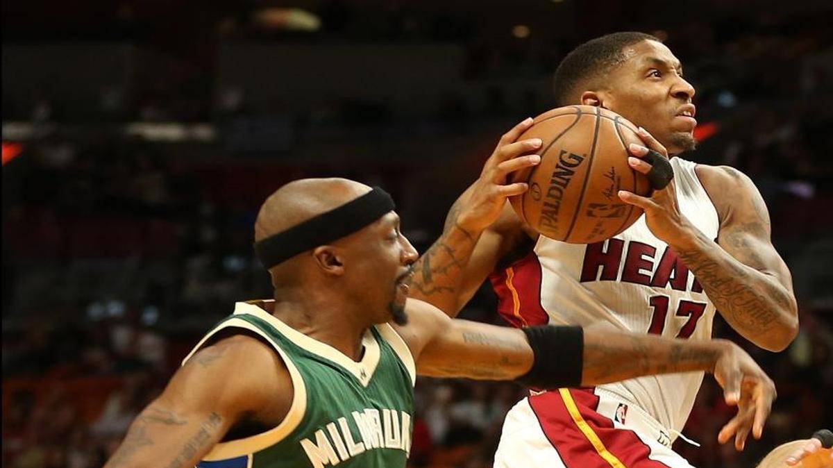 Heat rookie guard Rodney McGruder has found himself playing important minutes recently because of the injuries to Wayne Ellington and Justise Winslow.