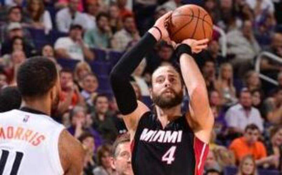 Trying to recover:  Heat forward Josh McRoberts said ‘I’m going to do whatever I can to make it back’ from his knee injury, but ‘Who knows when that will be.’