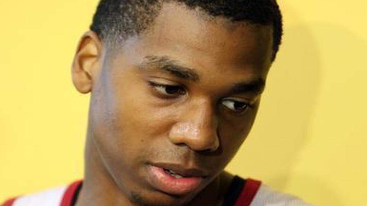 
Heat center Hassan Whiteside said he was sorry for his flagrant foul during Monday’s game. ‘I feel terrible about it,’ he said.
