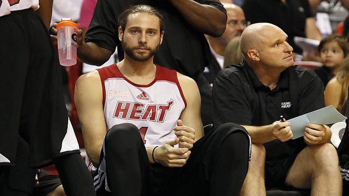 

Bad luck: Josh McRoberts might miss the rest of the season with a knee injury. He has had multiple injuries during his short stint with the Heat.

