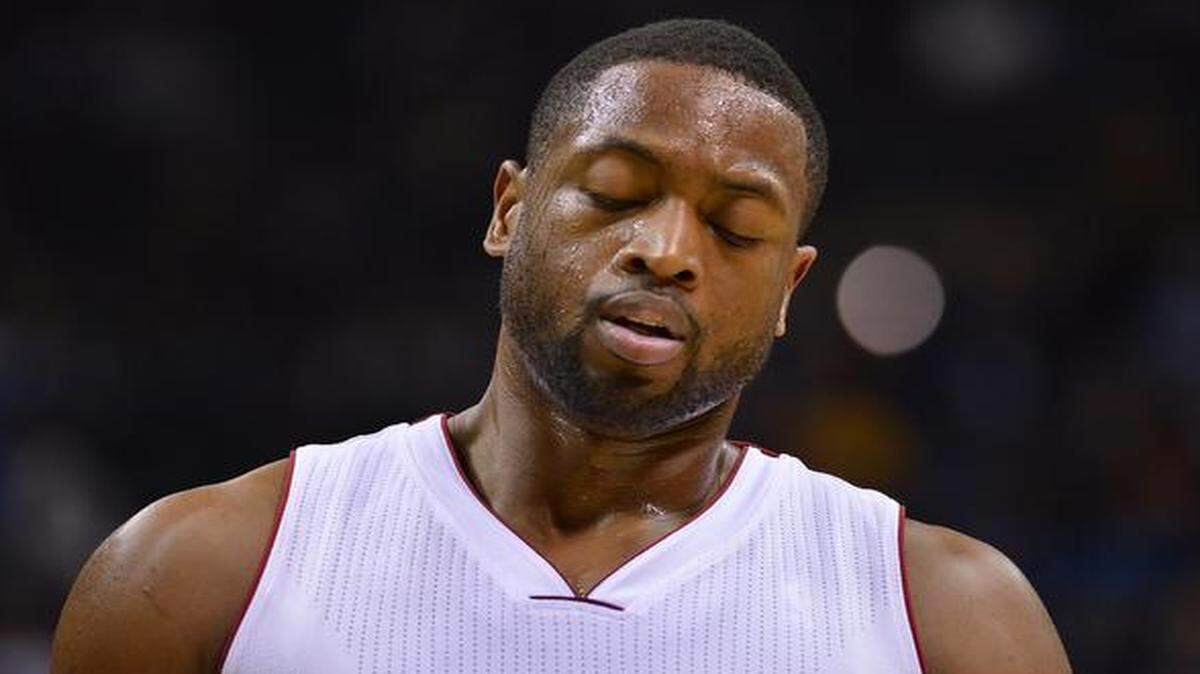 
 Dwyane Wade scored 25 points Sunday night against the Grizzlies, but showed frustration with some misses by teammates. 
