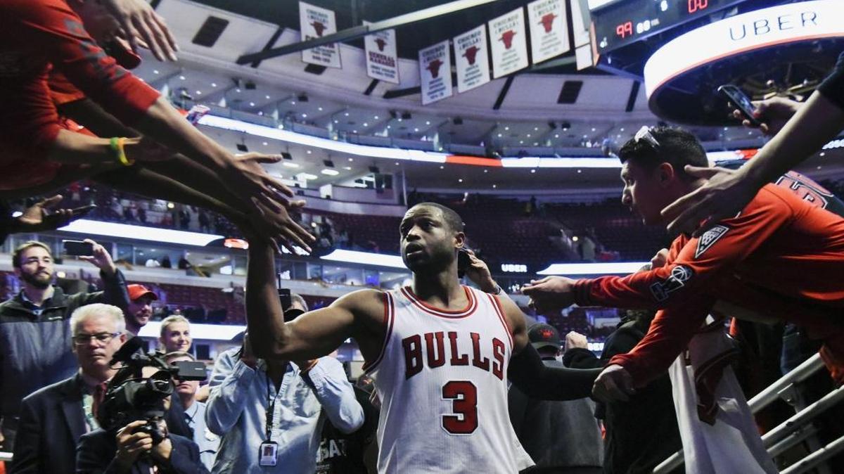 A Heat spokesman said the team will likely play a long clip of Dwyane Wade’s career highlights after the first time out of the game, but won’t do much else to honor the 12-time All-Star who returns with the Bulls Thursday