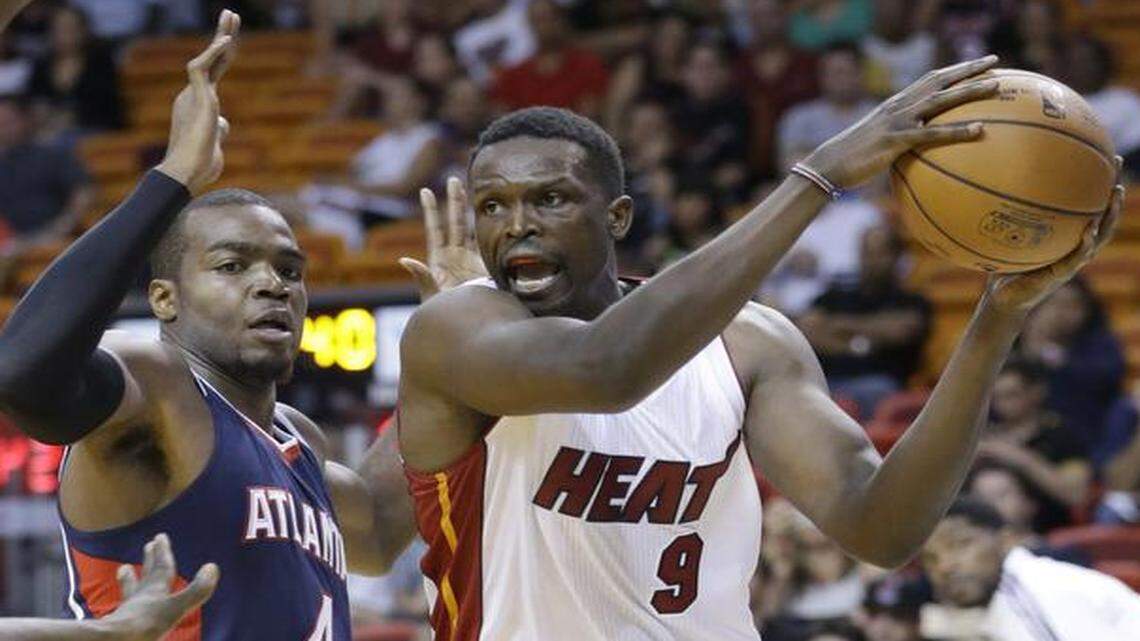 
‘Right now, the new guys, we’re doing a lot of thinking out there,’ Luol Deng said. ‘When you think too much sometimes in basketball, it’s the worst thing you can do.’ 
