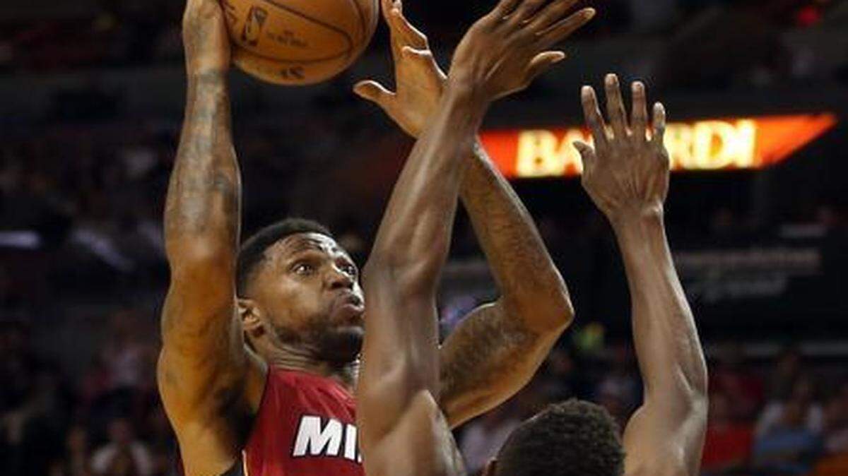 
Heat veteran forward Udonis Haslem guaranteed that Miami would make the playoffs.
