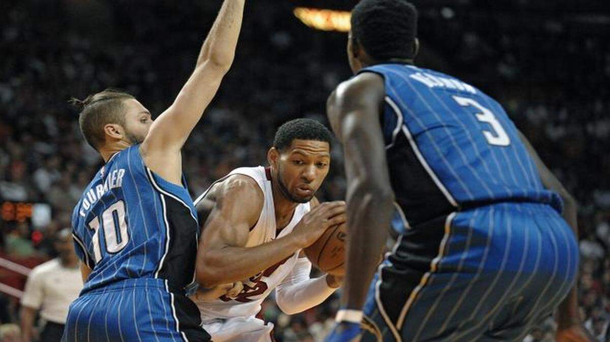 
Back at it: The Heat's Danny Granger missed a good portion of the early season, but is now healthy and contributing.
