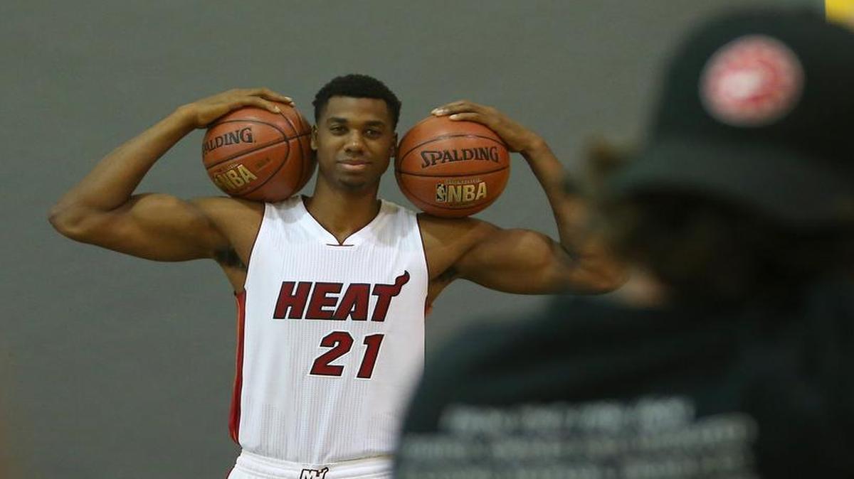 Last season, Heat center Hassan Whiteside went from Developmental League fodder to one of the most efficient players in the NBA despite averaging less than 24 minutes a game.
