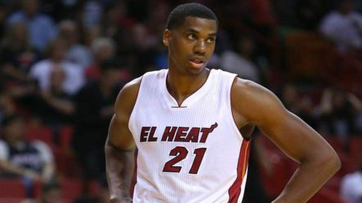 
“I’m just blessed,” Hassan Whiteside said. “A year ago, I was talking about it, and now I’m showing people I can do this.”
