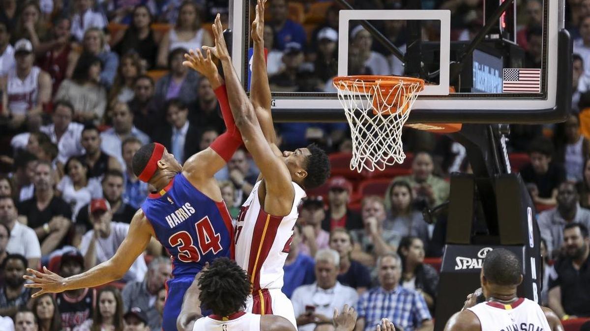 The Miami Heat’s Hassan Whiteside leads the NBA in blocks, but it’s no lock he will win the Defensive Player of the Year.
