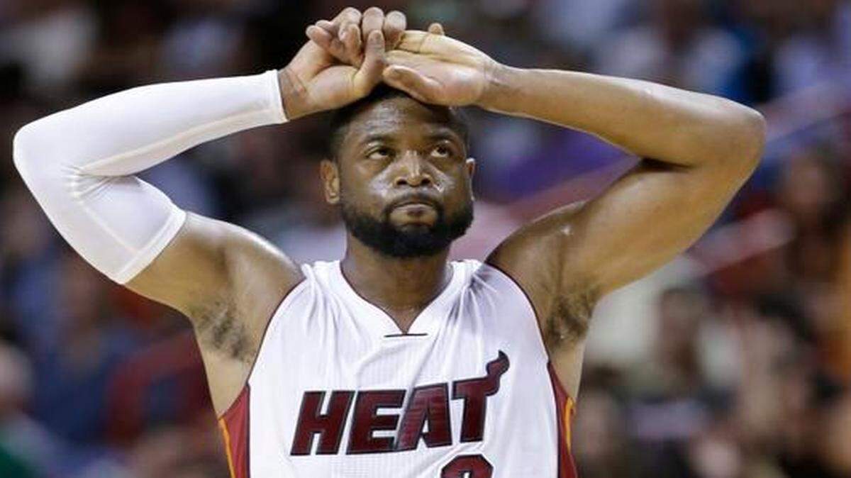 
“We have to figure out at some time during these last games to put a streak together at some point,” Heat guard Dwyane Wade said.

