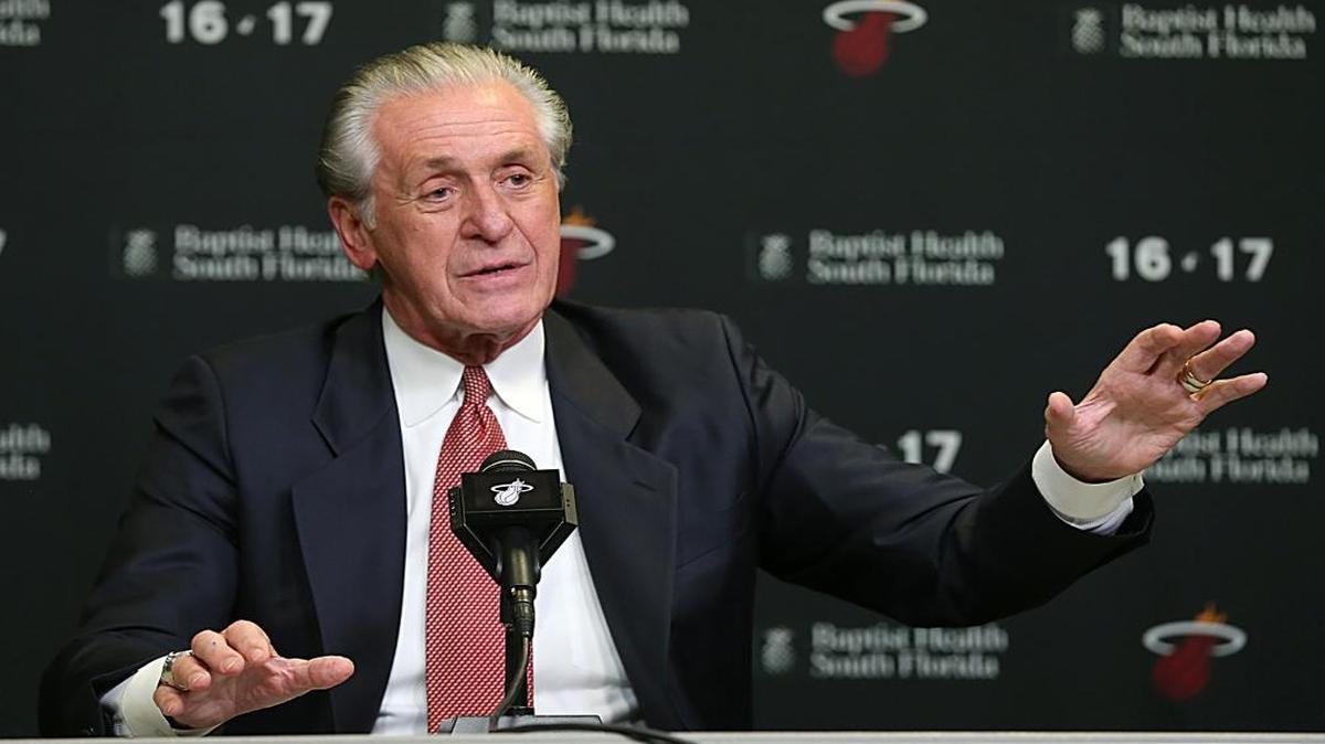 Miami Heat president Pat Riley.