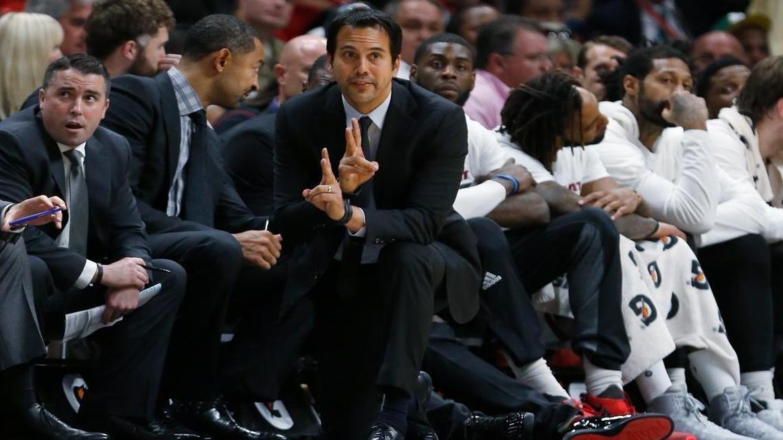 Coach Erik Spoelstra announced before Tuesday’s Knicks game that Dion Waiters (groin tear), Justise Winslow (sprained wrist), Josh Richardson (sprained ankle), James Johnson (strained rotator cuff) and Luke Babbitt (hip flexor) not only wouldn’t play Tuesday but also wouldn’t travel for a road trip that includes Atlanta on Wednesday, Cleveland on Friday and Chicago on Saturday.