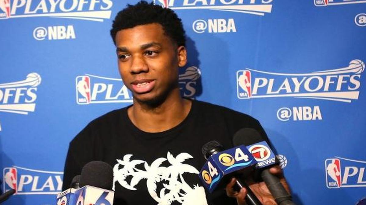 Miami Heat center Hassan Whiteside referred to the Heat-Hornets series as “the flop-offs” Tuesday when speaking to reporters.