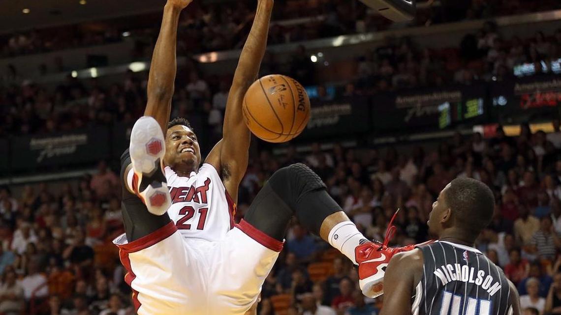 Heat center Hassan Whiteside has averaged 18.5 points on 62.0 percent shooting since the All-Star break, including a career-high 27 Monday against Brooklyn.