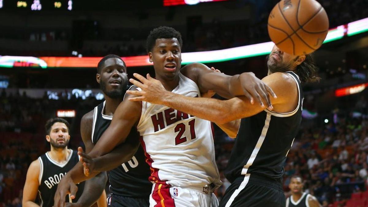 Heat center Hassan Whiteside will miss Tueseday’s game against the Magic after the death of his great-grandmother.