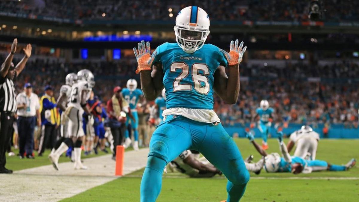 Damien Williams has left defenders in his wake a number of times as a member of the Miami Dolphins.