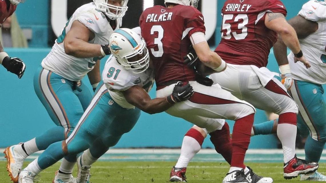 Cameron Wake had double-digit sacks at age 34.
