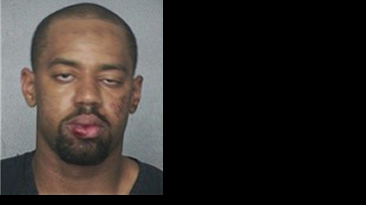 
Arrested: Dolphins defensive end Derrick Shelby
