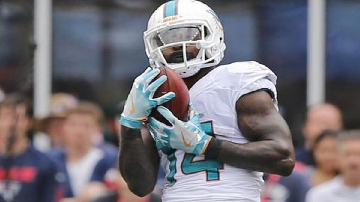 Jarvis Landry’s 17 catches are first among NFL players.