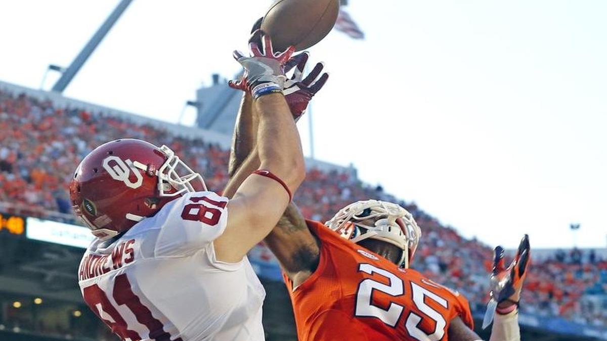 Cordrea Tankersley has great reach. Just ask the Oklahoma Sooners.
