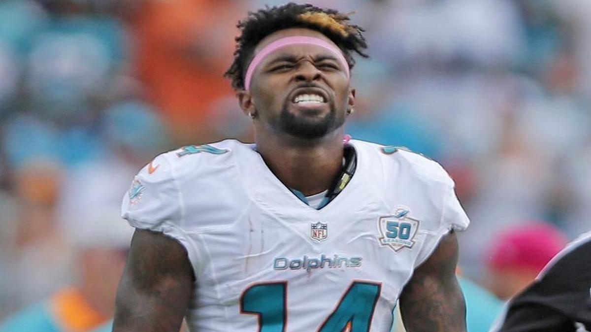 Jarvis Landry, the Dolphins’ leading receiver this season, caught only two passes for five yards against the Ravens on Sunday, Dec. 6, 2015.