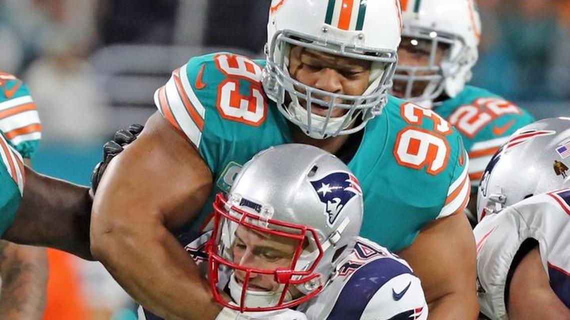 Ndamukong Suh alone is projected to account for one-seventh of the Dolphins’ salary cap in 2018.