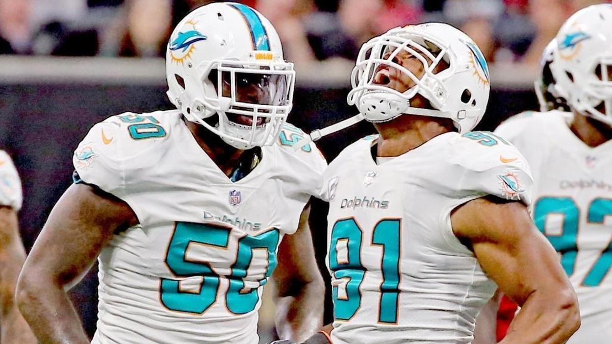Andre Branch, left, underwent surgery Wednesday, according to his Twitter account.