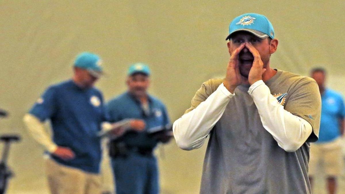 Dolphins coach Adam Gase gave 11 players bad news Saturday.