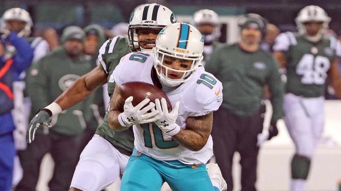 Dolphins receiver Kenny Stills has seven touchdowns of 20 or more yards, which is second in the league.