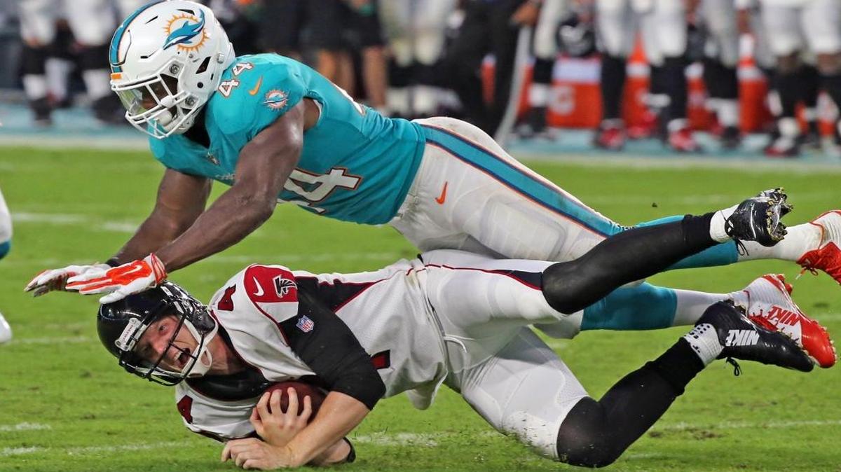 Deon Lacey says he’s enthusiastic about football. Falcons quarterback Matt Simms would probably agree.