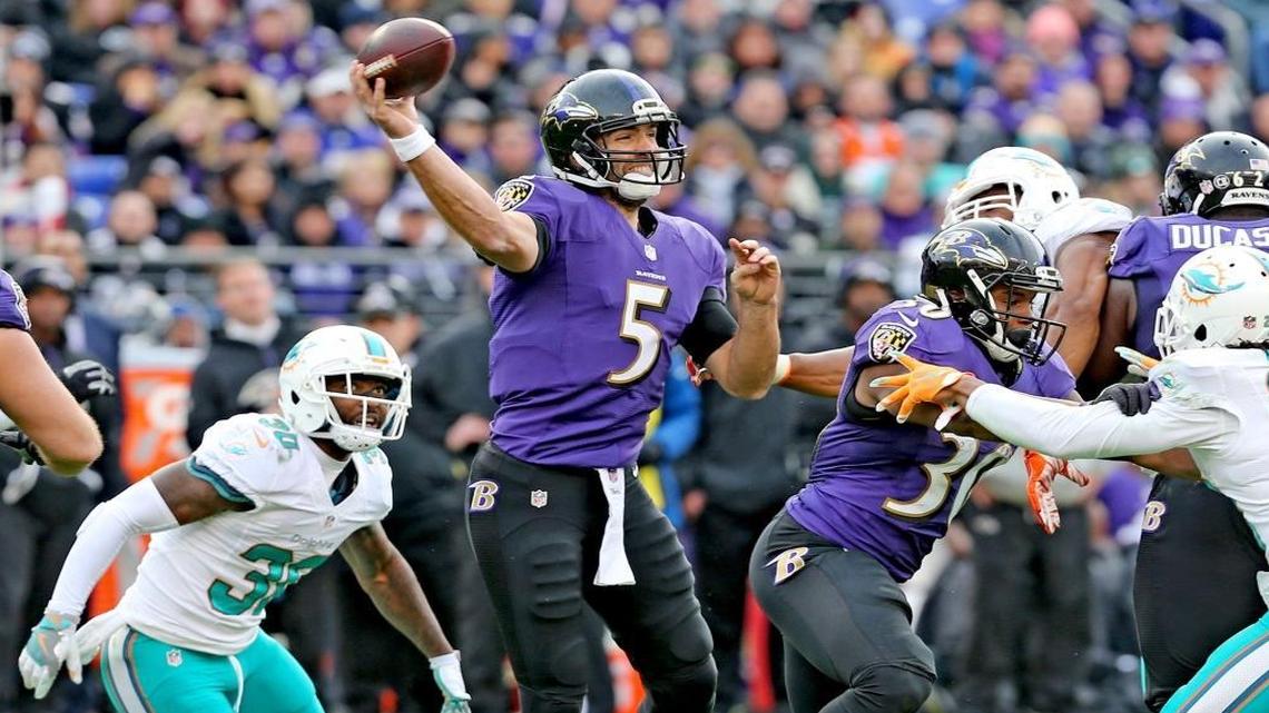 Joe Flacco sure looked elite Sunday, throwing for 381 yards and four touchdowns.
