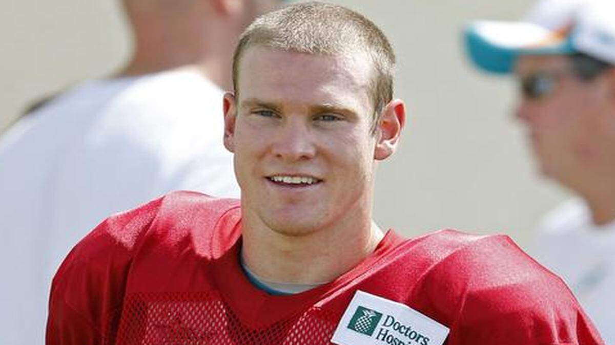 
Said Miami Dolphins quarterback Ryan Tannehill: “It’s fun to go out and play and not think about it.”
