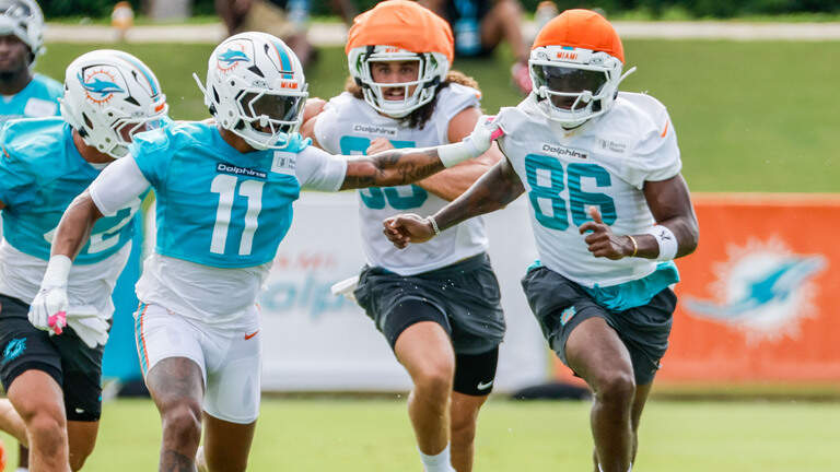 PHOTO GALLERY: Miami Dolphins Practice, Day 3