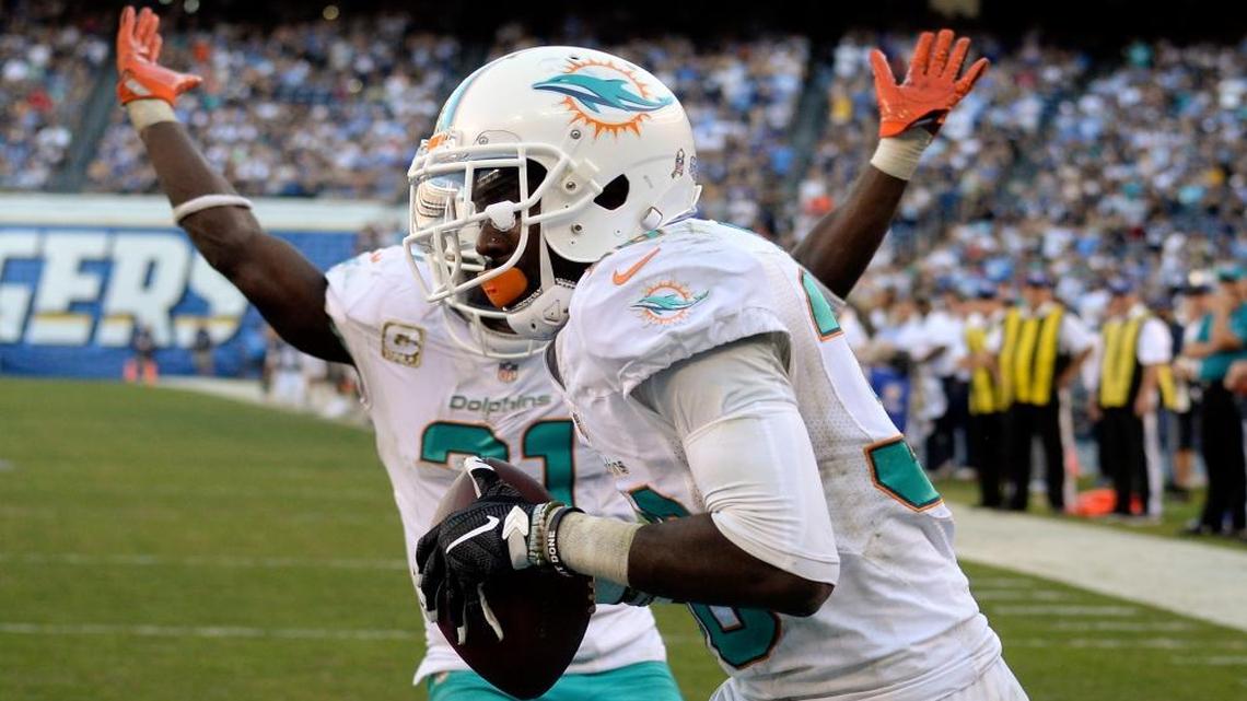 Tony Lippett intercepted Philip Rivers twice Sunday.