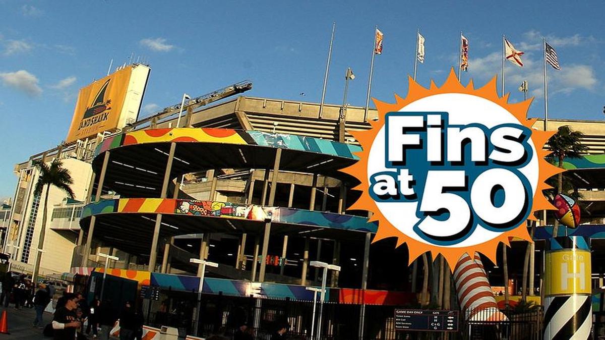 
The name changed from “Dolphin Stadium” to “Land Shark Stadium” for the 2009 season.
