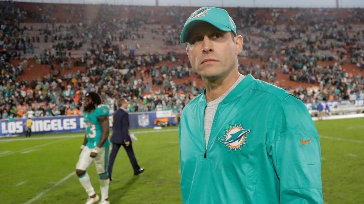 Adam Gase has not smiled all that much on Sundays in 2017.