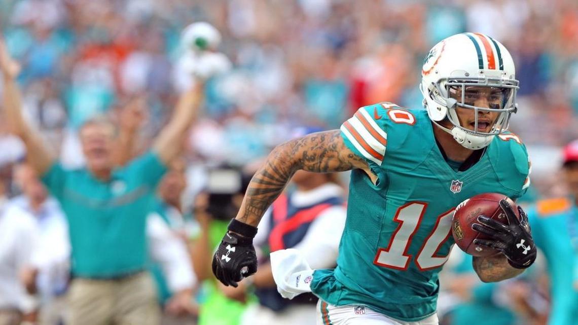 Re-signing Andre Branch and Kenny Stills (pictured) were high the Dolphins’ list of priorities in free agency. So far, so good. Both agreed to long-term deals hours before hitting the open market.
