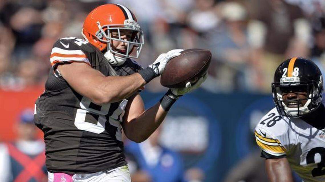 
Dennis Hickey called Jordan Cameron "a young, proven Pro Bowl performer with playmaking ability that will positively impact our team."
