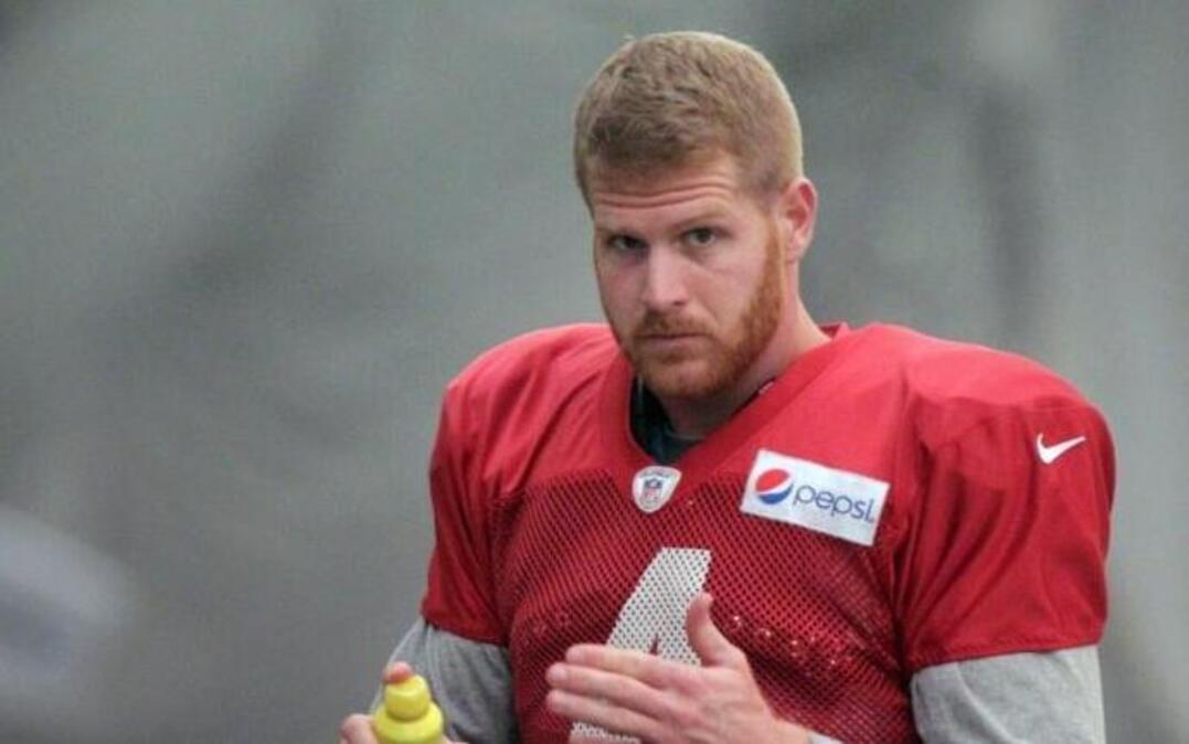 Matt Darr, kicker Miami Dolphins put sunscreen before practice outdoors on Tues., Sept. 1, 2015 in Davie, Florida.