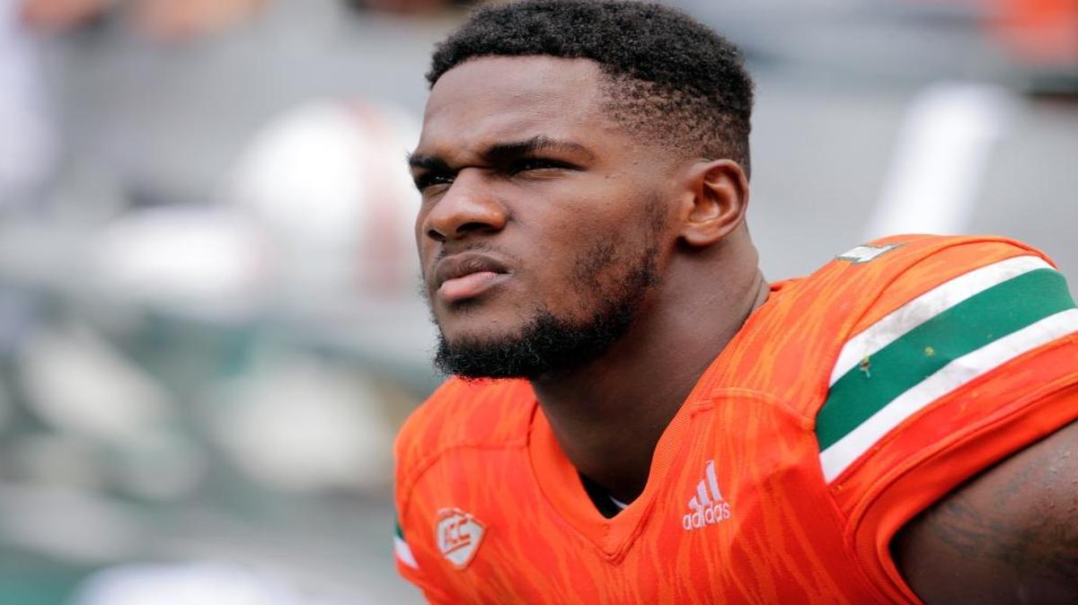 Mark Walton will run at the NFL Scouting Combine Friday on the first anniversary of his mother’s dead.