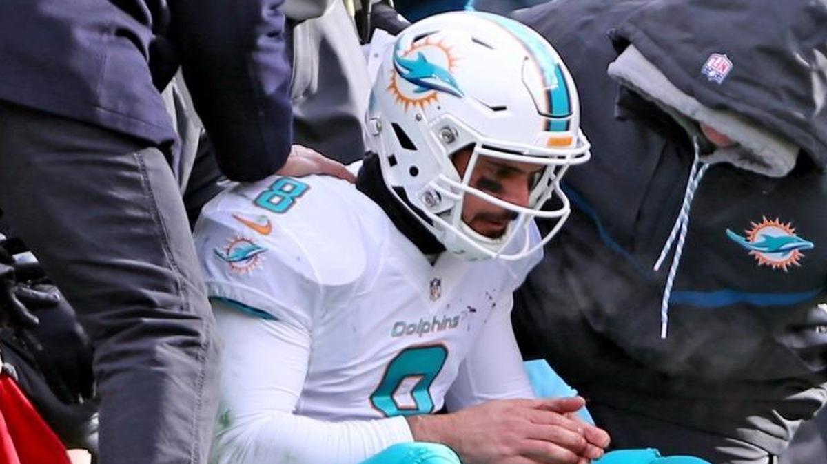 Matt Moore is ‘still sore’ two days after getting blasted by Steelers linebacker Bud Dupree.