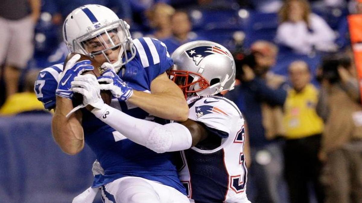 Former Colts receiver Griff Whalen signed with the Miami Dolphins Friday.