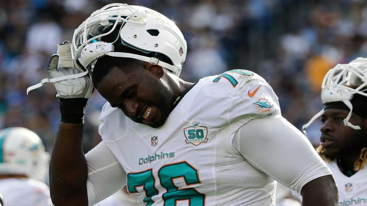 Dolphins offensive tackle Branden Albert might not be able to play in Thursday night’s game at the Cincinnati Bengals because of an injured ankle.